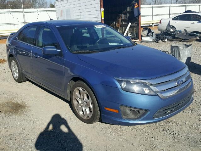 3FAHP0HA2AR296352 - 2010 FORD FUSION SE BLUE photo 1