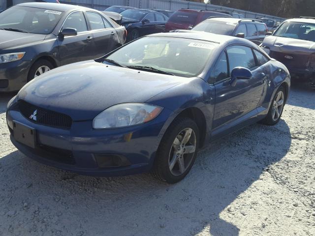 4A3AK24F09E016866 - 2009 MITSUBISHI ECLIPSE GS BLUE photo 2