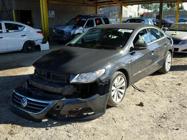 WVWMN7AN5CE503021 - 2012 VOLKSWAGEN CC SPORT GRAY photo 2