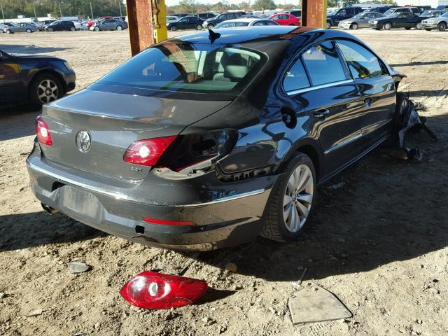 WVWMN7AN5CE503021 - 2012 VOLKSWAGEN CC SPORT GRAY photo 4