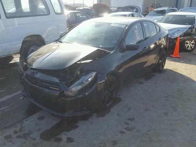 1C3CDFBB9GD517954 - 2016 DODGE DART SXT BLACK photo 2