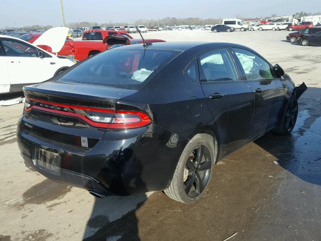 1C3CDFBB9GD517954 - 2016 DODGE DART SXT BLACK photo 4