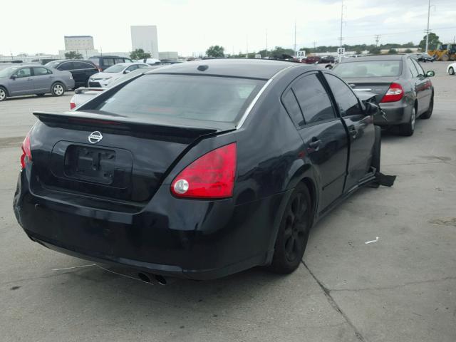 1N4BA41E88C823251 - 2008 NISSAN MAXIMA SE BLACK photo 4