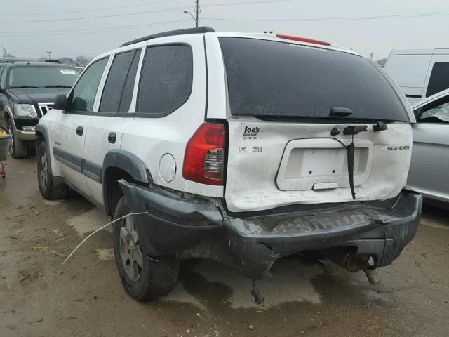 4NUDS13S682701001 - 2008 ISUZU ASCENDER S თეთრი ფოტო 3