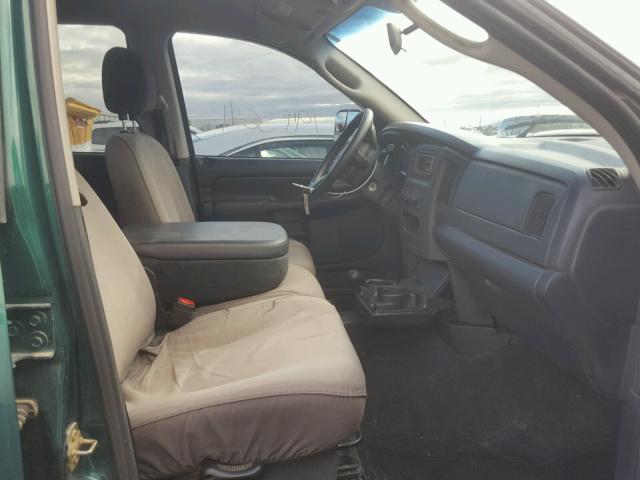 3D7KU28C34G102729 - 2004 DODGE RAM 2500 S მწვანე ფოტო 5