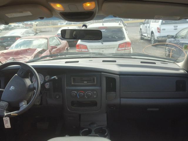 3D7KU28C34G102729 - 2004 DODGE RAM 2500 S მწვანე ფოტო 9