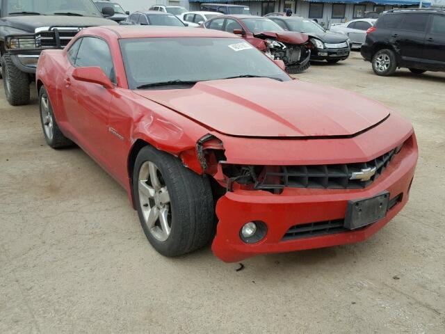 2G1FB1ED0B9166283 - 2011 CHEVROLET CAMARO LT RED photo 1