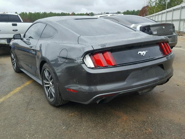 1FA6P8TH3H5328376 - 2017 FORD MUSTANG CHARCOAL photo 3