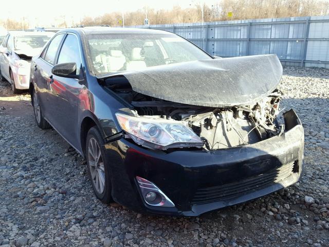 4T4BF1FK1CR240243 - 2012 TOYOTA CAMRY BASE BLACK photo 1