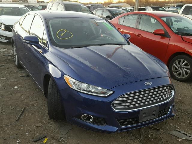 3FA6P0D90DR309090 - 2013 FORD FUSION TIT BLUE photo 1