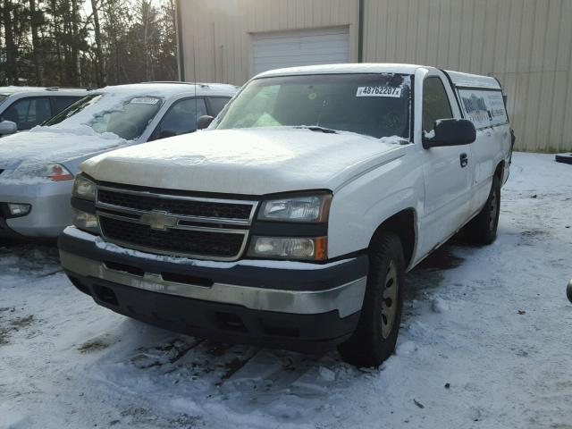 3GCEK14V46G183662 - 2006 CHEVROLET SILVERADO WHITE photo 2