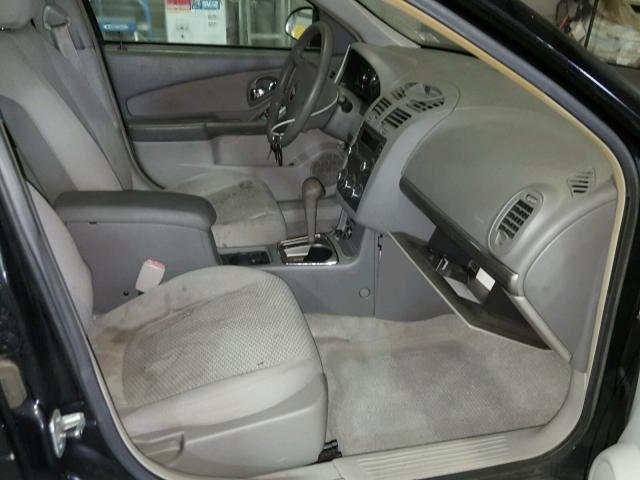 1G1ZS51F76F108079 - 2006 CHEVROLET MALIBU LS შავი ფოტო 5