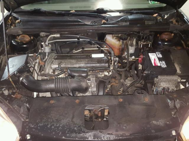 1G1ZS51F76F108079 - 2006 CHEVROLET MALIBU LS შავი ფოტო 7