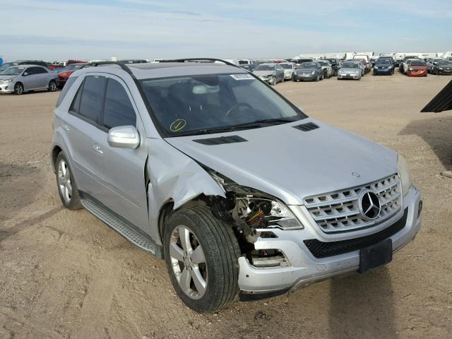 4JGBB86E69A499930 - 2009 MERCEDES-BENZ ML 350 SILVER photo 1