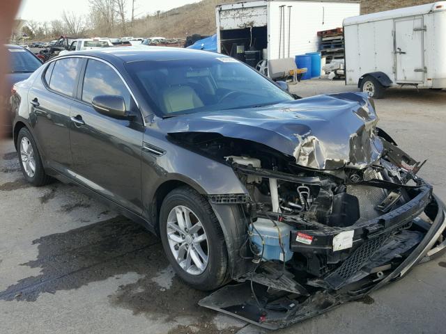 5XXGM4A75DG096489 - 2013 KIA OPTIMA LX GRAY photo 1