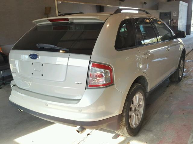 2FMDK38C67BB22653 - 2007 FORD EDGE SEL CREAM photo 4