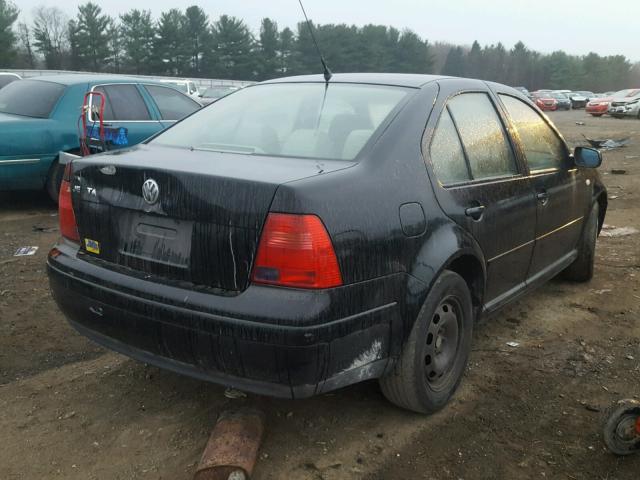 3VWST29M51M024971 - 2001 VOLKSWAGEN JETTA GLS BLACK photo 4