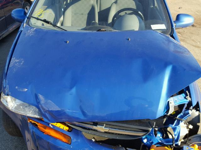 KL1TD52675B383499 - 2005 CHEVROLET AVEO BASE Mavi foto 7