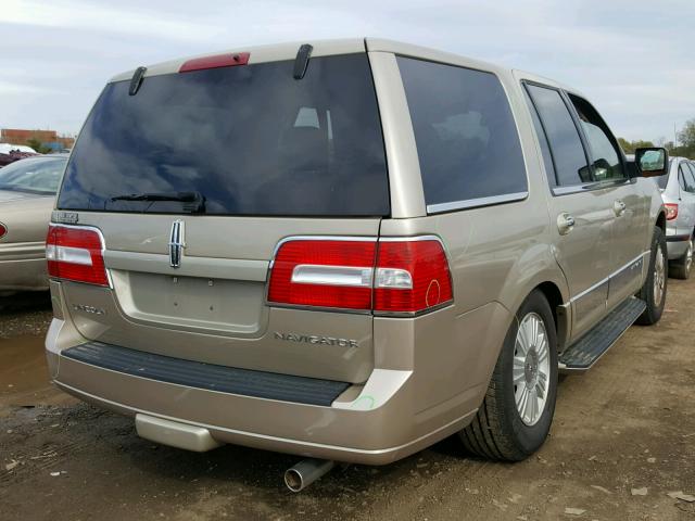 5LMFU28578LJ16874 - 2008 LINCOLN NAVIGATOR GOLD photo 4
