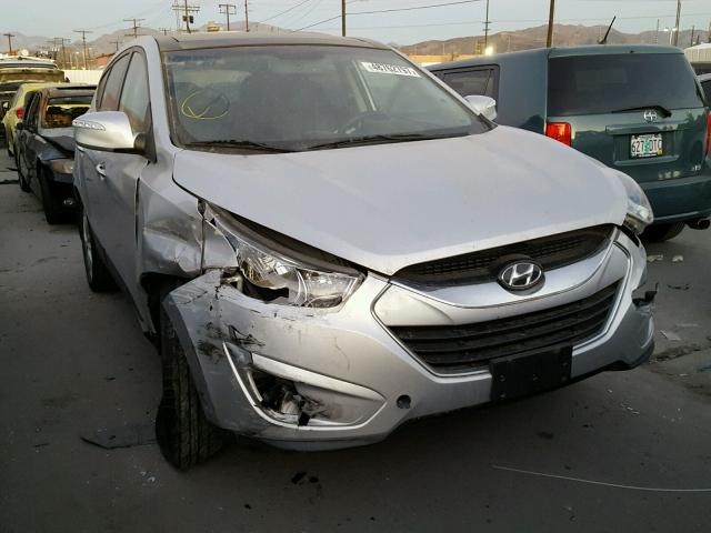 KM8JU3AC0DU637662 - 2013 HYUNDAI TUCSON GLS SILVER photo 1