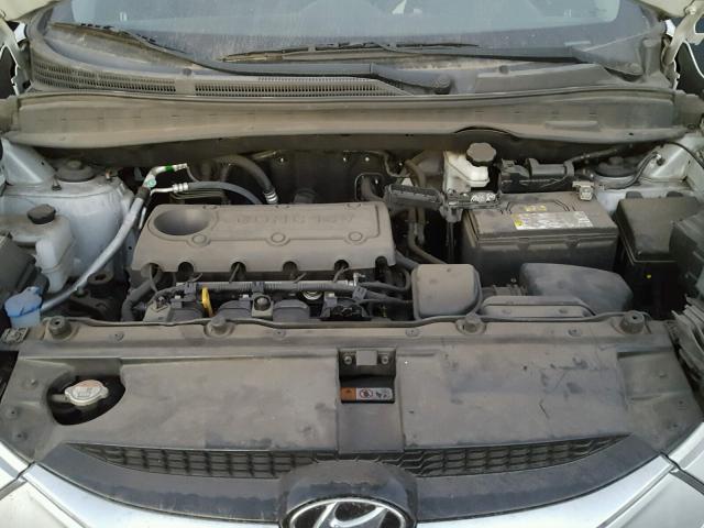 KM8JU3AC0DU637662 - 2013 HYUNDAI TUCSON GLS SILVER photo 7