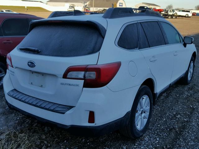 4S4BSBCC0G3230629 - 2016 SUBARU OUTBACK 2. WHITE photo 4