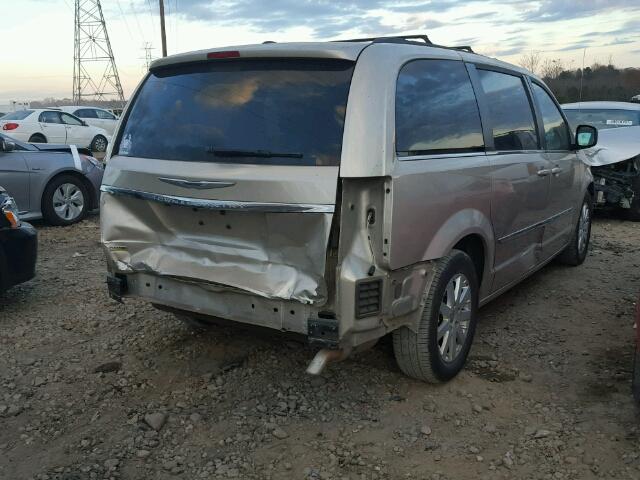 2C4RC1BG5ER158426 - 2014 CHRYSLER TOWN & COU TAN photo 4