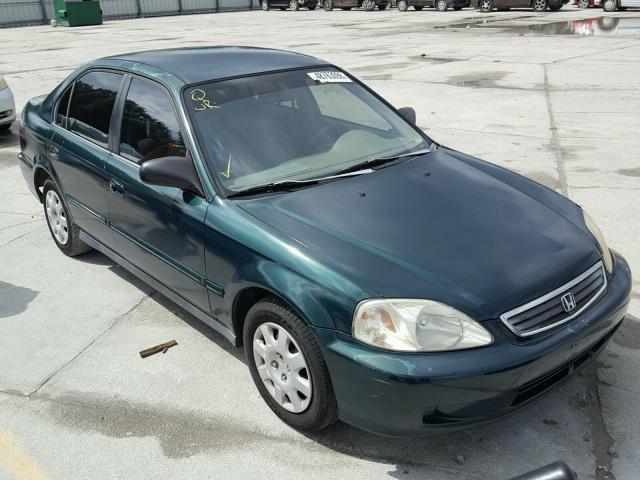 2HGEJ6617XH564032 - 1999 HONDA CIVIC BASE GREEN photo 1