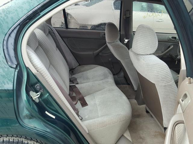 2HGEJ6617XH564032 - 1999 HONDA CIVIC BASE GREEN photo 6