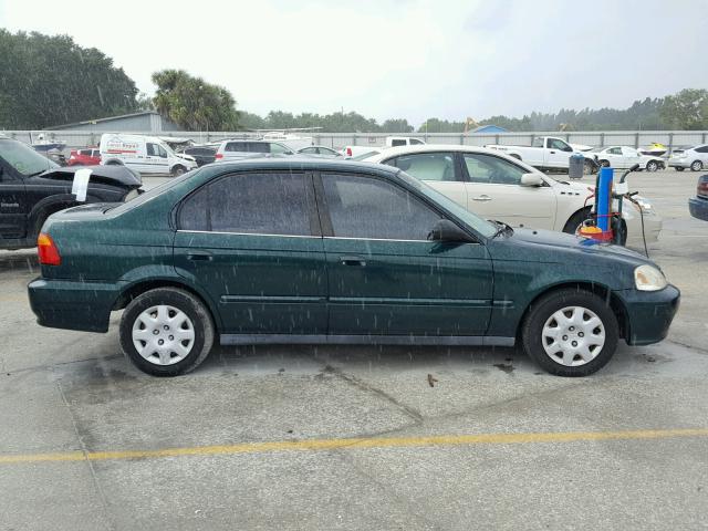 2HGEJ6617XH564032 - 1999 HONDA CIVIC BASE GREEN photo 9