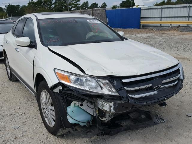 5J6TF3H35FL000847 - 2015 HONDA CROSSTOUR WHITE photo 1