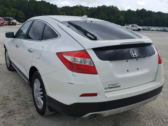 5J6TF3H35FL000847 - 2015 HONDA CROSSTOUR WHITE photo 3