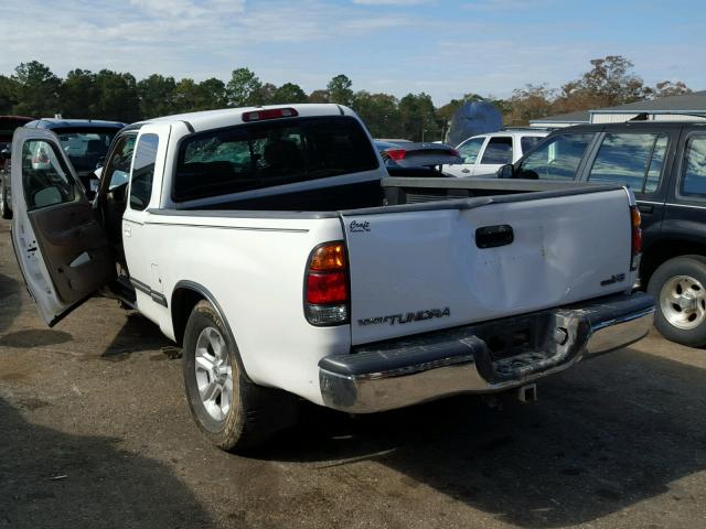 5TBRT34151S184474 - 2001 TOYOTA TUNDRA ACC WHITE photo 3