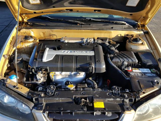 KMHDN46D64U728324 - 2004 HYUNDAI ELANTRA GOLD photo 7