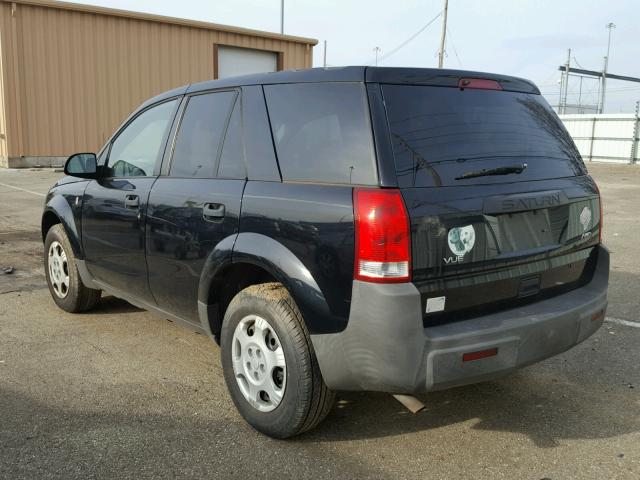 5GZCZ43D34S894397 - 2004 SATURN VUE BLACK photo 3