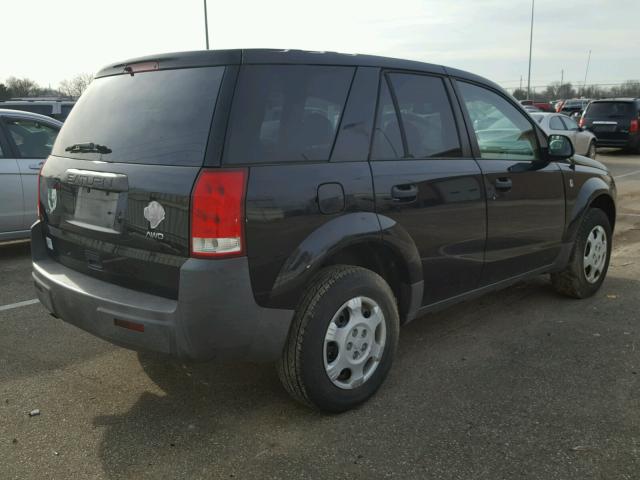 5GZCZ43D34S894397 - 2004 SATURN VUE BLACK photo 4