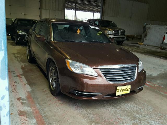 1C3CCBBG6CN250378 - 2012 CHRYSLER 200 TOURIN BROWN photo 1