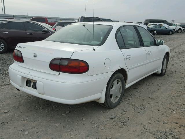 1G1NE52J7Y6330777 - 2000 CHEVROLET MALIBU LS WHITE photo 4