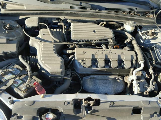 JHMES26752S000257 - 2002 HONDA CIVIC EX SILVER photo 7