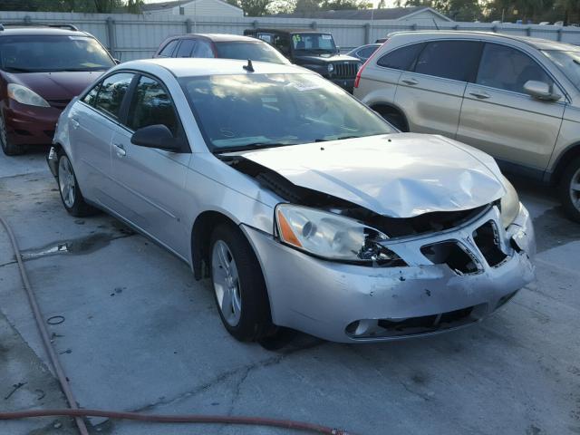 1G2ZG57B294131111 - 2009 PONTIAC G6 SILVER photo 1