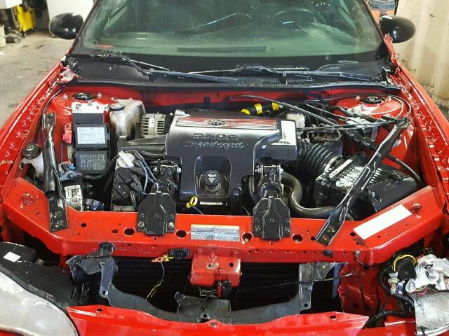 2G1WZ151749335686 - 2004 CHEVROLET MONTE CARL RED photo 7