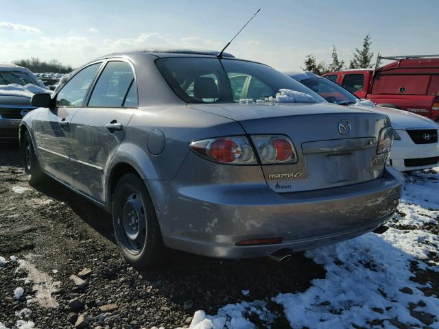 1YVFP80C865M17886 - 2006 MAZDA 6 I SILVER photo 3