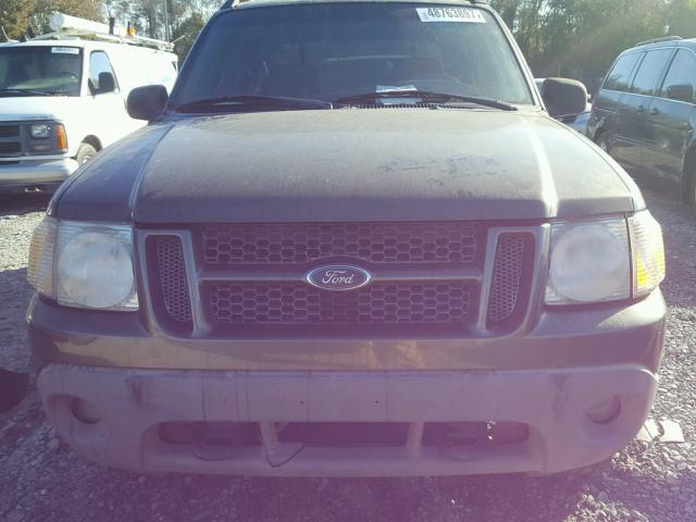 1FMZU67E41UA84961 - 2001 FORD EXPLORER S GREEN photo 9