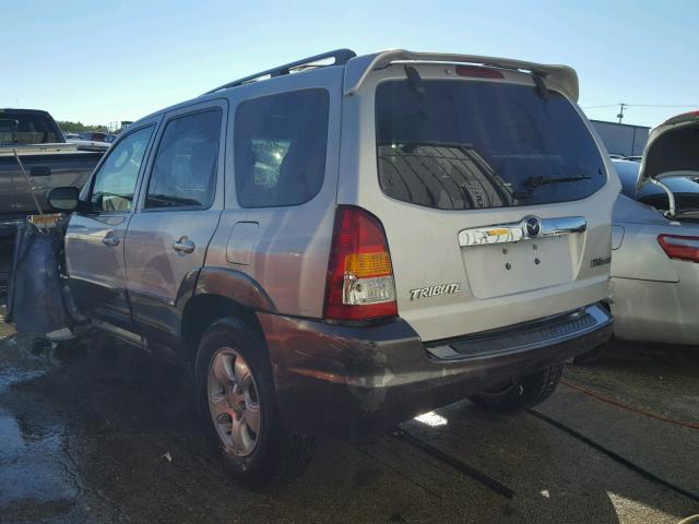 4F2YZ94124KM21695 - 2004 MAZDA TRIBUTE LX SILVER photo 3