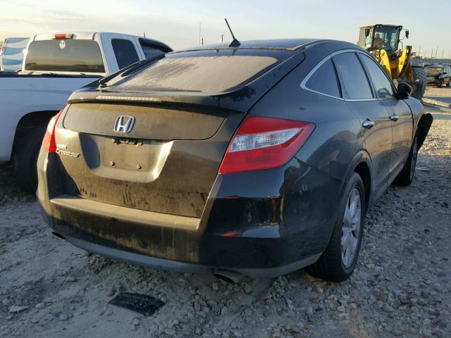 5J6TF1H51AL002660 - 2010 HONDA ACCORD CRO BLACK photo 4