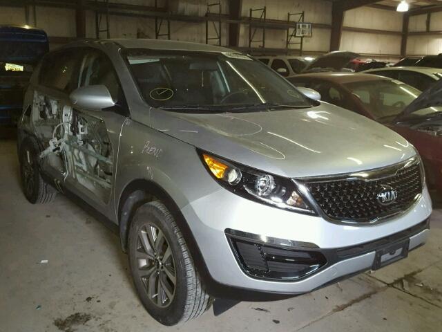 KNDPB3AC6G7838344 - 2016 KIA SPORTAGE L SILVER photo 1