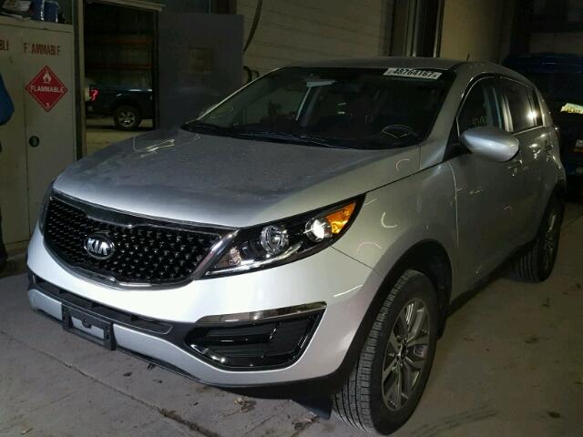 KNDPB3AC6G7838344 - 2016 KIA SPORTAGE L SILVER photo 2