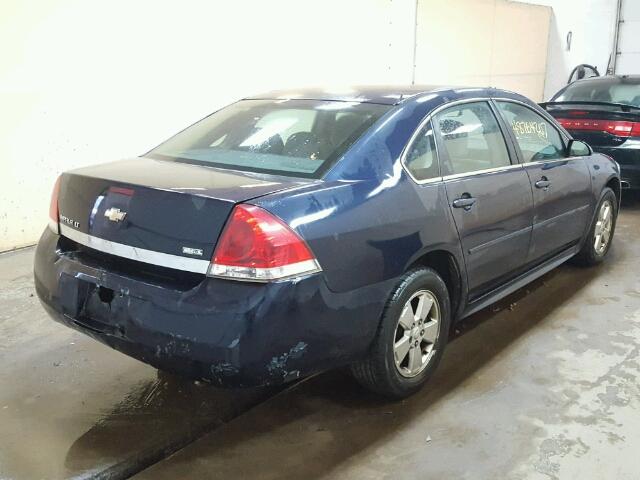 2G1WG5EK2B1280839 - 2011 CHEVROLET IMPALA LT Կապույտ լուսանկար 4