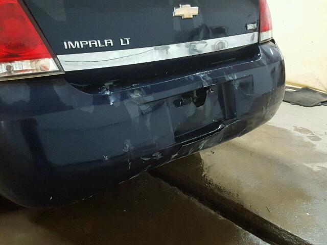 2G1WG5EK2B1280839 - 2011 CHEVROLET IMPALA LT Կապույտ լուսանկար 9