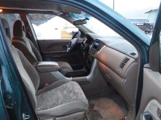 2HKYF18413H544867 - 2003 HONDA PILOT EX GREEN photo 5